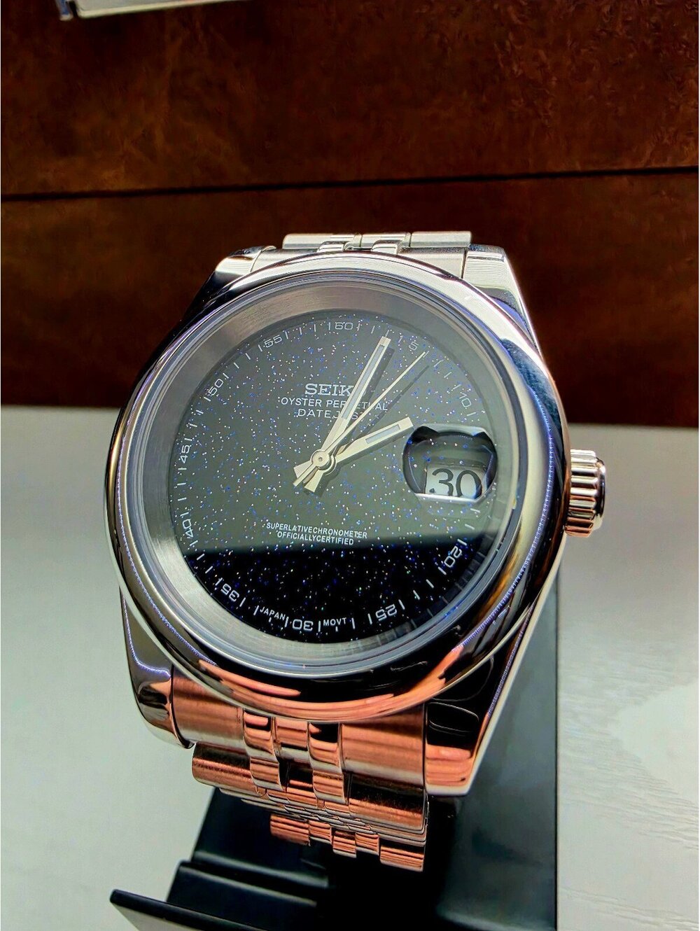 Seiko Mod Watch 39mm (Galaxy Dial)